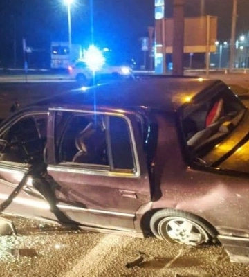 П&#039;яному водієві, який &quot;влетів&quot; у стовп на Луцькому кільці, загрожує до 3 років ув`язнення