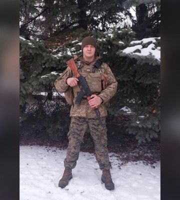 У Бахмуті загинув військовий з Дніпропетровщини Євген Ліс