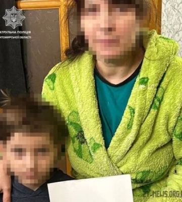 У Житомирі розшукали 7-річного хлопчика, який серед ночі вирішив піти з дому