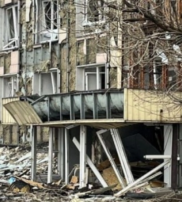 В Авдіївці повністю розбита інфраструктура і немає жодної вцілілої будівлі