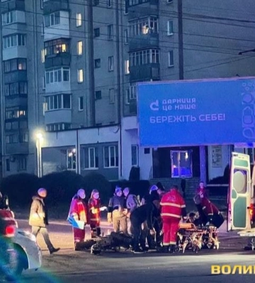 З&amp;#039;явилися нові подробиці ДТП на проспекті Відродження у Луцьку