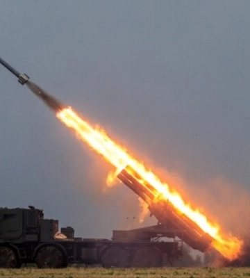 Запорожье под обстрелом ЗРК С-300