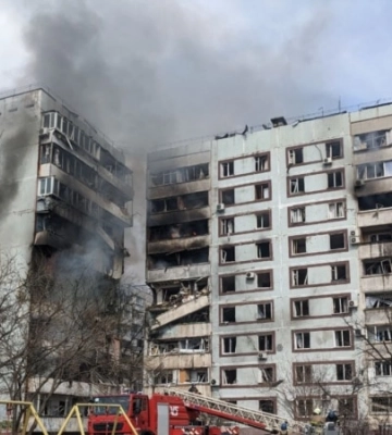 Ракетний удар по будинку у Запоріжжі: СБУ затримала інформатора рф