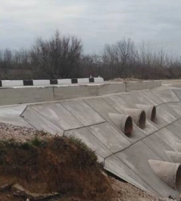 В районі Правдиного на Херсонщині відбудували мостоперехід