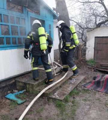 На Дубенщині горів житловий будинок. На місці пожежі виявили тіло чоловіка