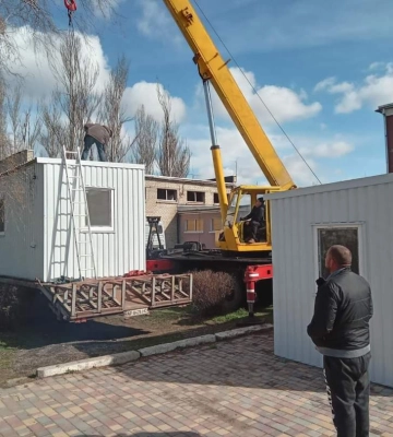 У Первомайській селищній громаді встановили мобільну клініку