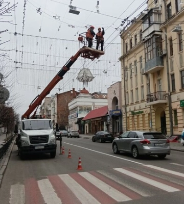 На Пушкінській відремонтували &quot;зоряне небо&quot; (фото, відео)