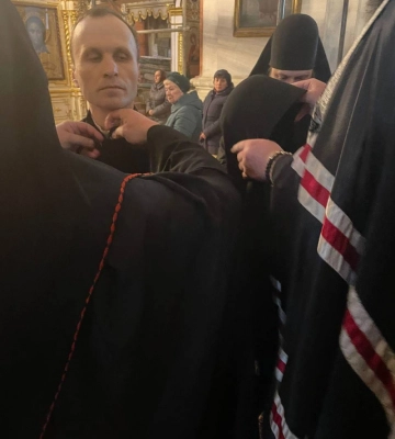 У Луцьку журналіст прийняв постриг