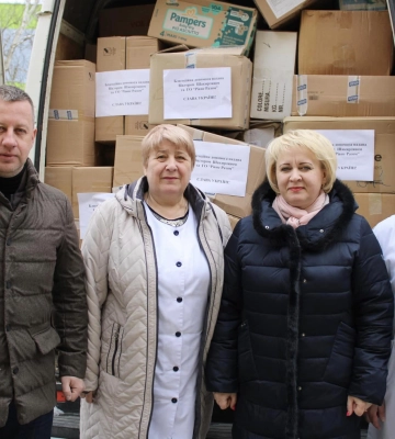 Мешканці Квасилова відучора можуть отримувати гуманітарну допомогу у місцевій медичній амбулаторії
