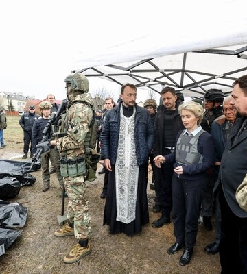 Фон дер Ляєн у річницю трагедії в Бучі: Страти були частиною плану Кремля зі знищення українців