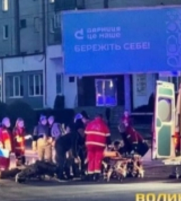 Знайшли водія, який втік з місця аварії на луцькому перехресті