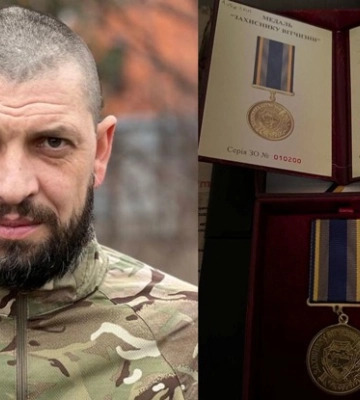 Розвідник із Рівного отримав медаль від президента