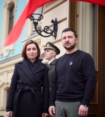 Президент України та Молдови обговорили сполучення Одещини і півдня Молдови новим залізничним коридором