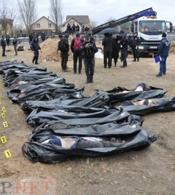 У Бучі досі неопізнані 70 тіл людей, убитих окупантами, - прокуратура