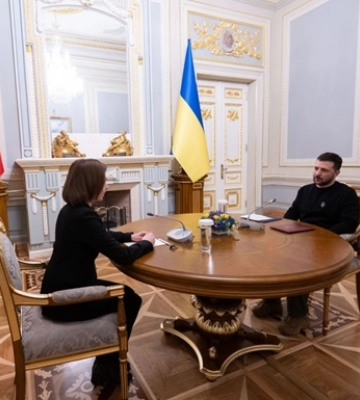 Зеленський провів переговори із Санду