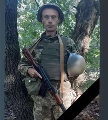 В бою під Бахмутом загинув військовий з Дніпропетровщини Павло Діденко