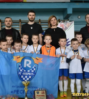 Визначили чемпіона Волині з футзалу серед дітей: хто став переможцем. Фото