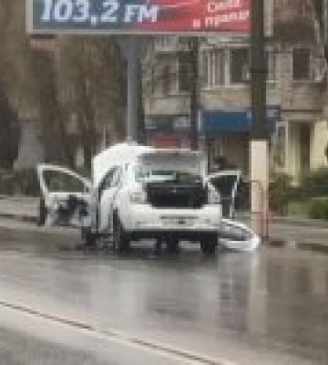 Унаслідок вибуху автівки у Мелітополі постраждав колаборант Максим Зубарєв
