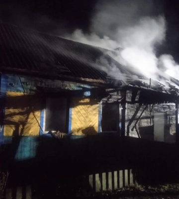 У неділю на Поліссі горів дім