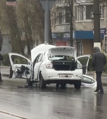 В оккупированном Мелитополе утром взорвали автомобиль