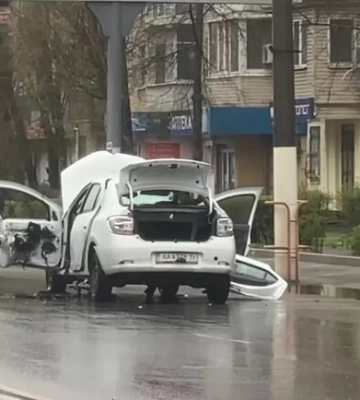 В Мелитополе взорвали автомобиль одного из &quot;гауляйтеров&quot; Запорожской области