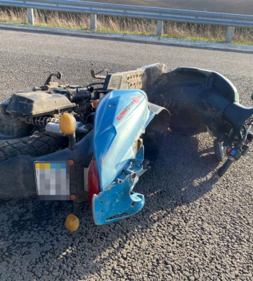 Був без мотошолома. У Рівненському районі внаслідок ДТП загинув мотоцикліст