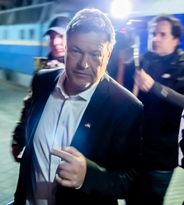 Віцеканцлер Німеччини Габек прибув до Києва