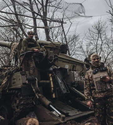 Бійці з Дніпропетровщини під Бахмутом працюють проти ворога трофейною зброєю