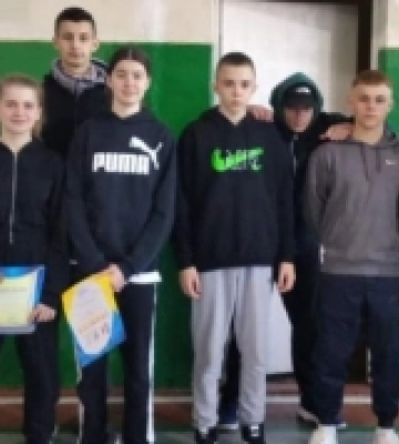 Свалявські ліцеїсти посіли призове місце у змаганнях із баскетболу