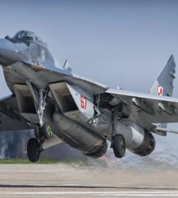 Україна вже отримала від Польщі перші винищувачі МіГ-29