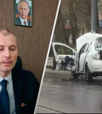 Каждый раз может стать для вас последним, – партизаны о подрыве авто гауляйтера Акимовки Зубарева