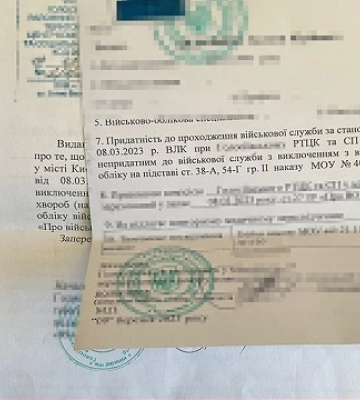 $3 тис. за довідку незалежно від стану здоров’я: у Києві викрито завідувача філії медичного закладу