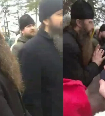 На Житомирщині піп УПЦ МП вдарив по голові дитину з прапором України