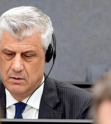 Експрезидент Косова Тачі під час засідання спецтрибуналу в Гаазі відкинув звинувачення у воєнних злочинах
