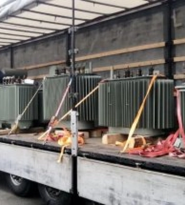Миколаївщина отримала шість трансформаторів від благодійників