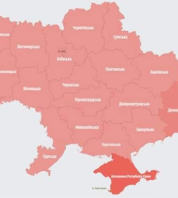 Повітряних тривог на Рівненщині у березні не було лише чотири доби