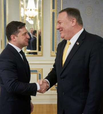 Зеленский провел встречу с экс-главой Госдепа США Майком Помпео