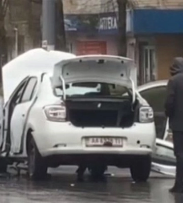 В окупованому Мелітополі вибухнув автомобіль з колаборантом