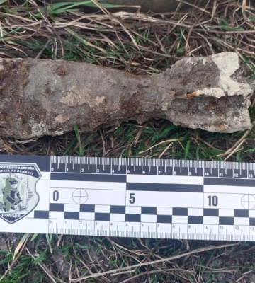У Сумах на Баранівці поблизу дороги знайшли міну