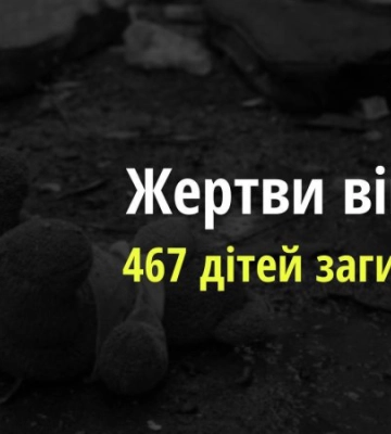 Росіяни вбили 467 дітей під час повномасштабної війни в Україні