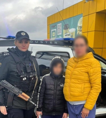 У селі на Полтавщині на АЗС прийшов заблукалий 10-річний хлопчик із сусідньої області