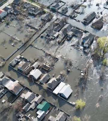 У Краматорську зруйновано водоскидний шлюз: підтоплено понад 200 будинків