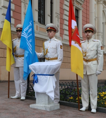В Одесі відкрили інформаційний знак на честь включення міста до Списку всесвітньої спадщини. Фото