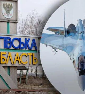 Два російські винищувачі вдарили по селу на Чернігівщині