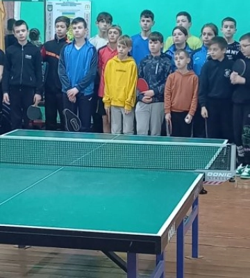 Тенісисти Тячівської спортивної школи вдало виступили на першості Закарпатської області серед команд ДЮСШ з настільного тенісу