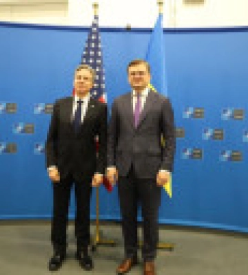 Обмінялися думками напередодні саміту НАТО: Кулеба зустрівся з Блінкеном у Брюсселі