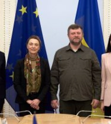 Перший віцеспікер Олександр Корнієнко зустрівся з Генеральною секретаркою Ради Європи