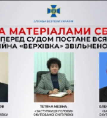 За матеріалами СБУ перед судом постане вся колабораційна «верхівка» звільненої Снігурівки