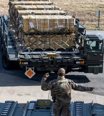 У Пентагоні оприлюднили світлини з черговою військовою допомогою Україні