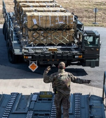У Пентагоні показали фото нової військової допомоги США Україні з пакету на $2,6 млрд. ФОТОрепортаж